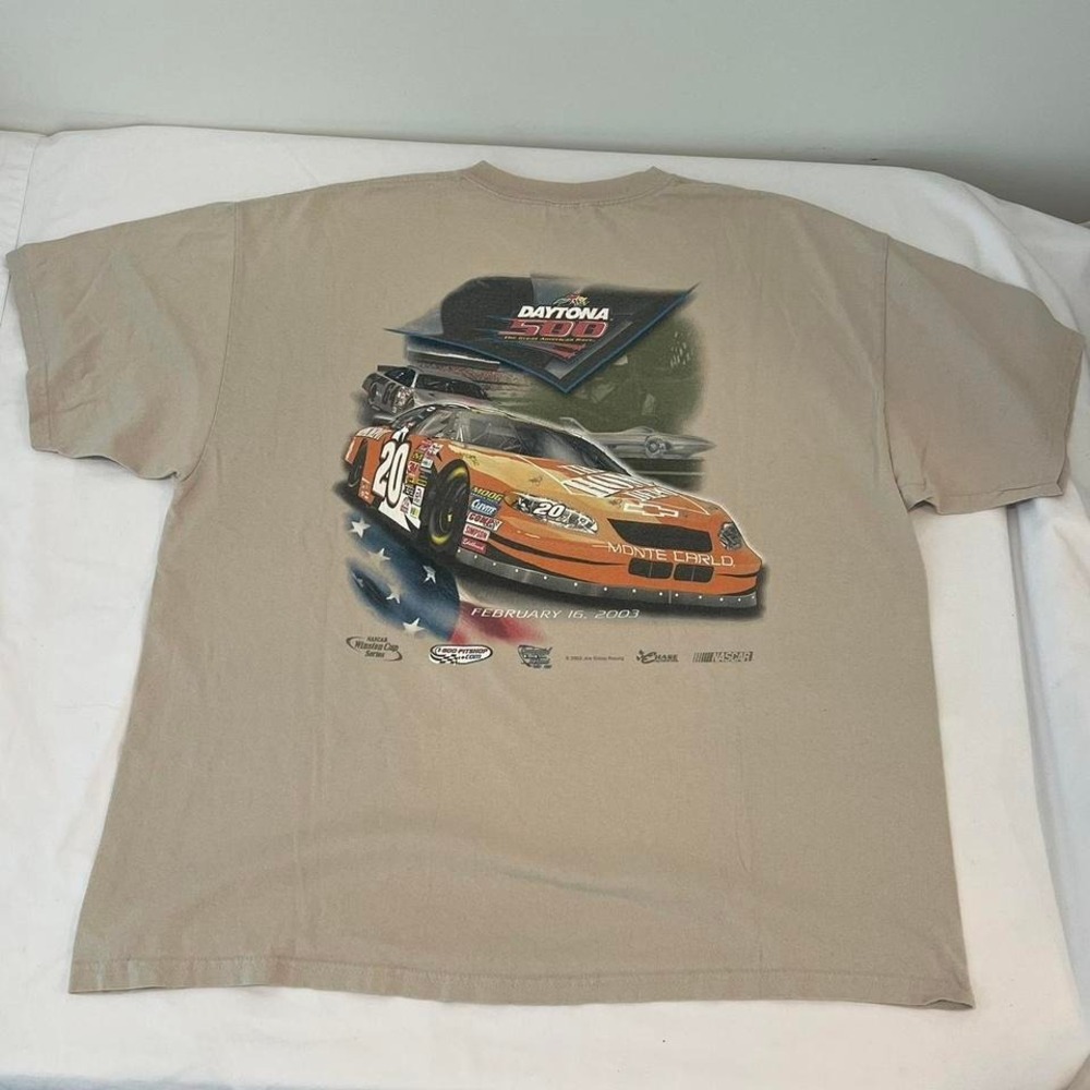 Chase Authentics Daytona 500 NASCAR tee Y2K